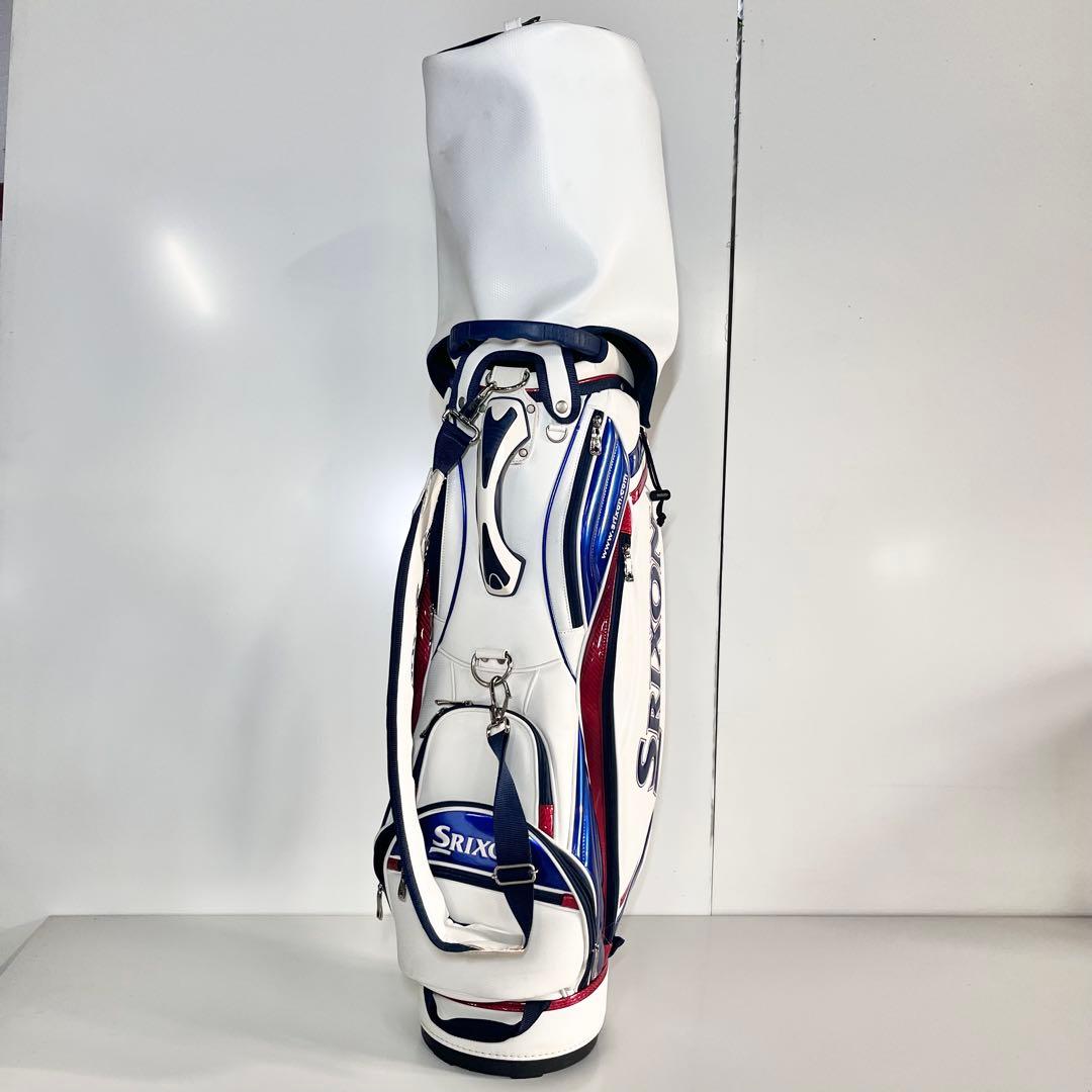 SRIXON スリクソン キャディバッグ ホワイト×ブルー×レッド