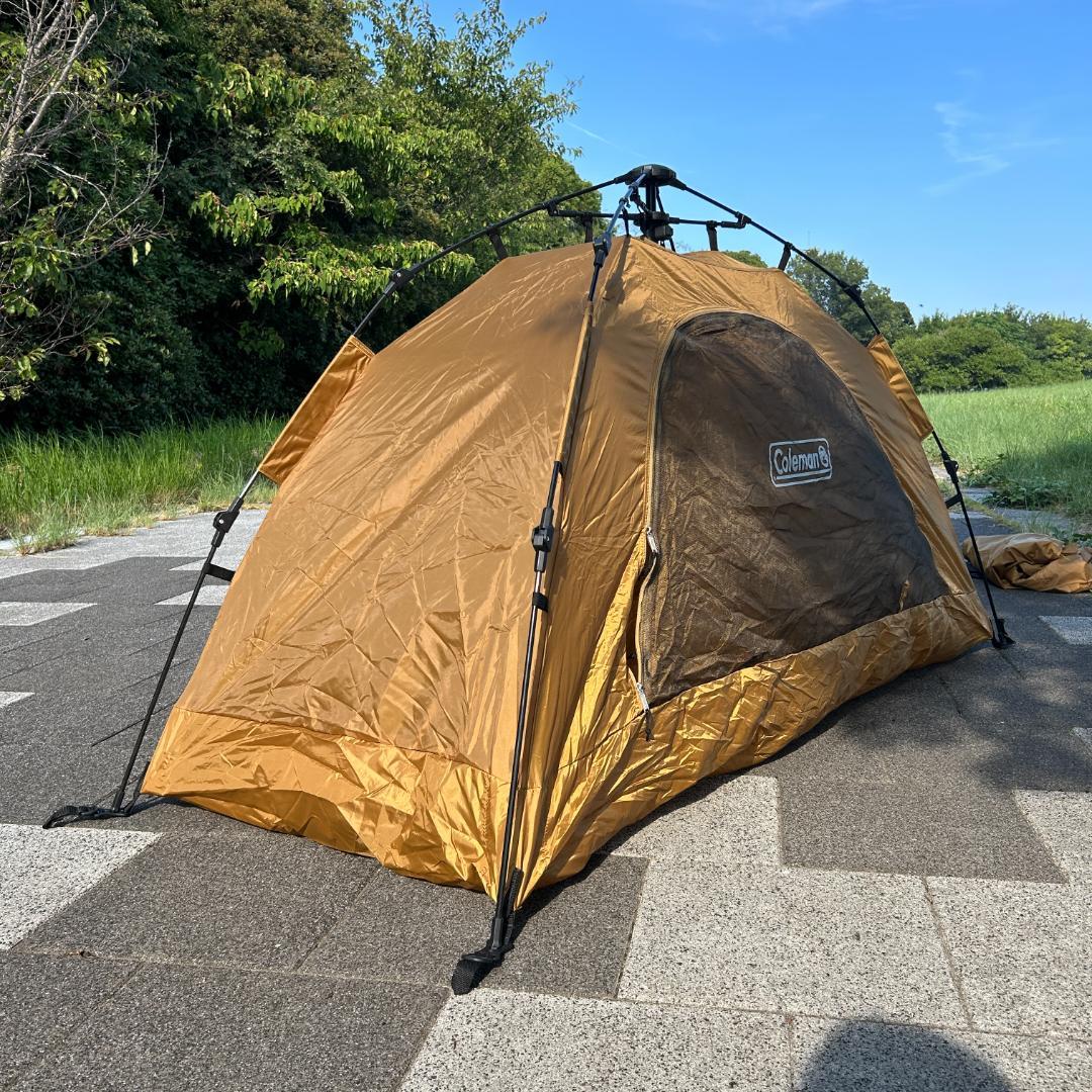 【美品】Coleman インスタントアップドーム/S ワンタッチテント