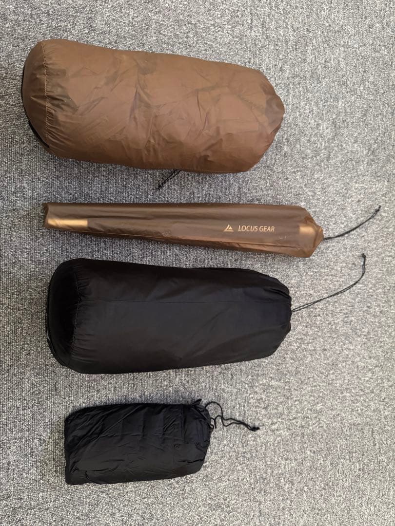 LOCUS GEAR Khafra HB 純正ポール、グランドシート付