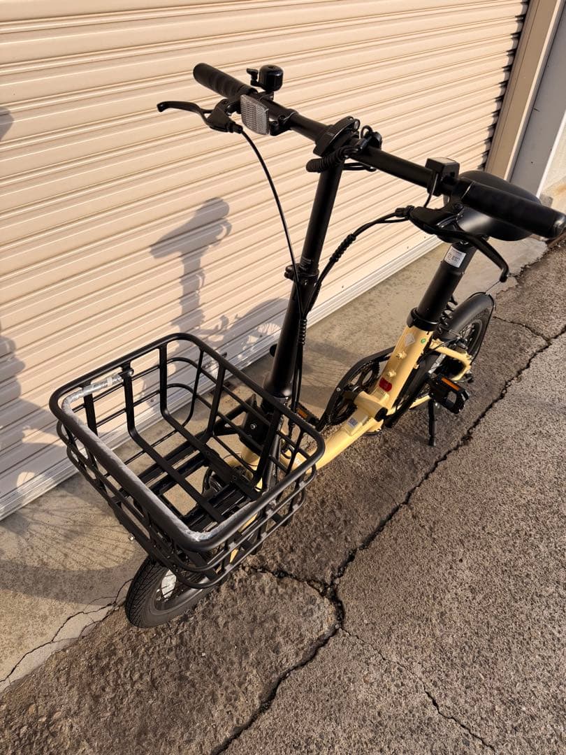 VELMO PICO 電動アシスト自転車 前方バスケット付き