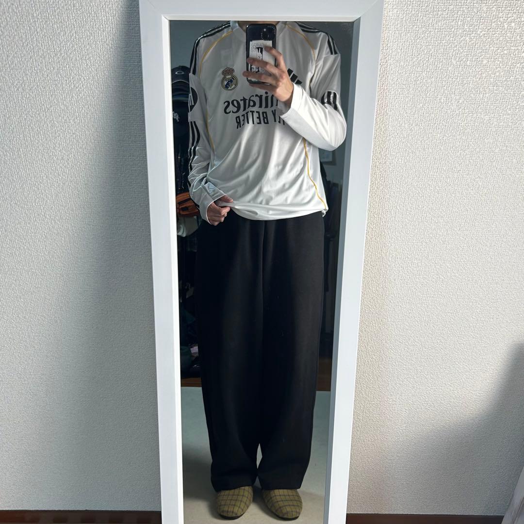 【着画あり】adidas レアル・マドリード ユニフォーム 長袖 新品未使用