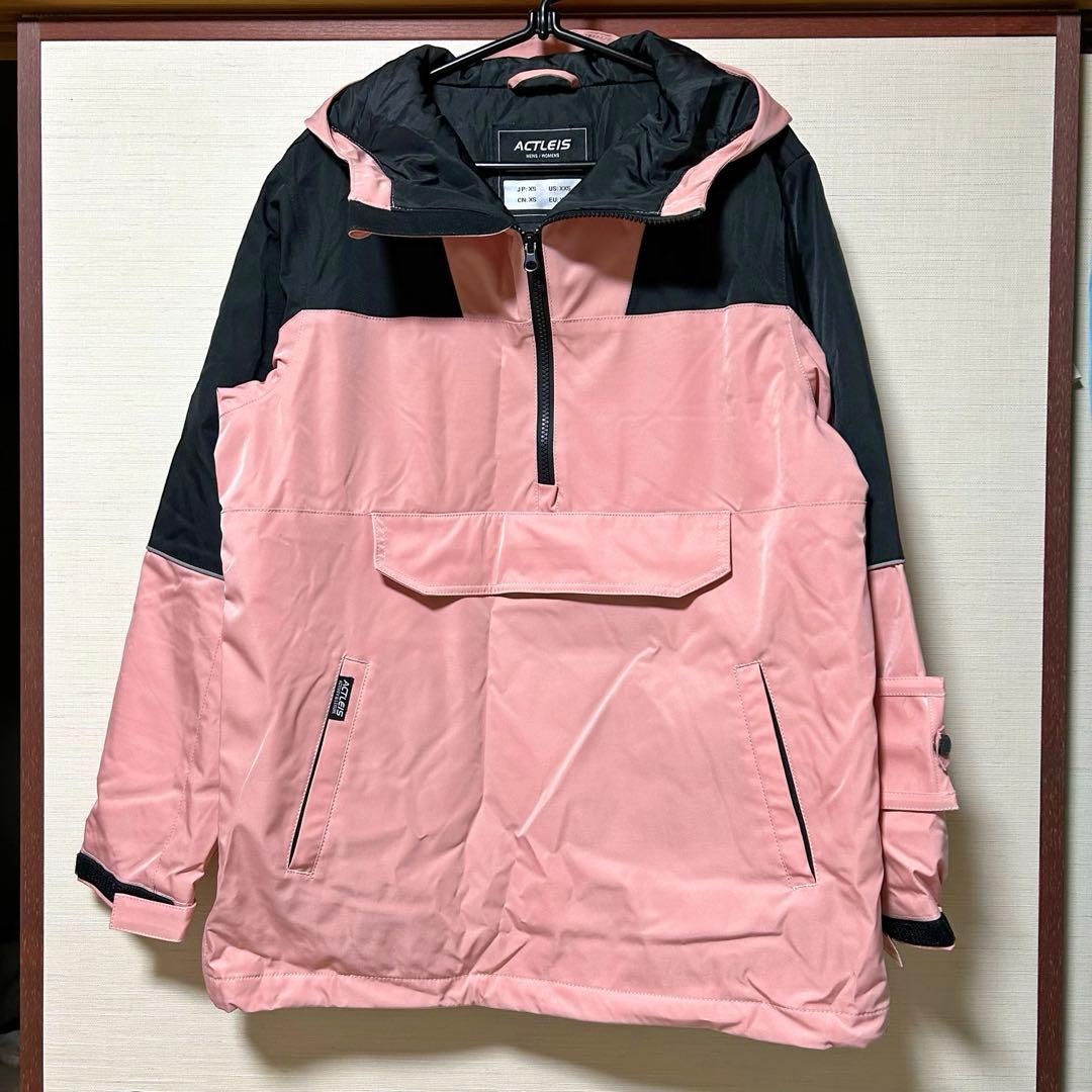 Actleis スノーウェア ジャケット＆パンツ XS ピンク スノボ スキー
