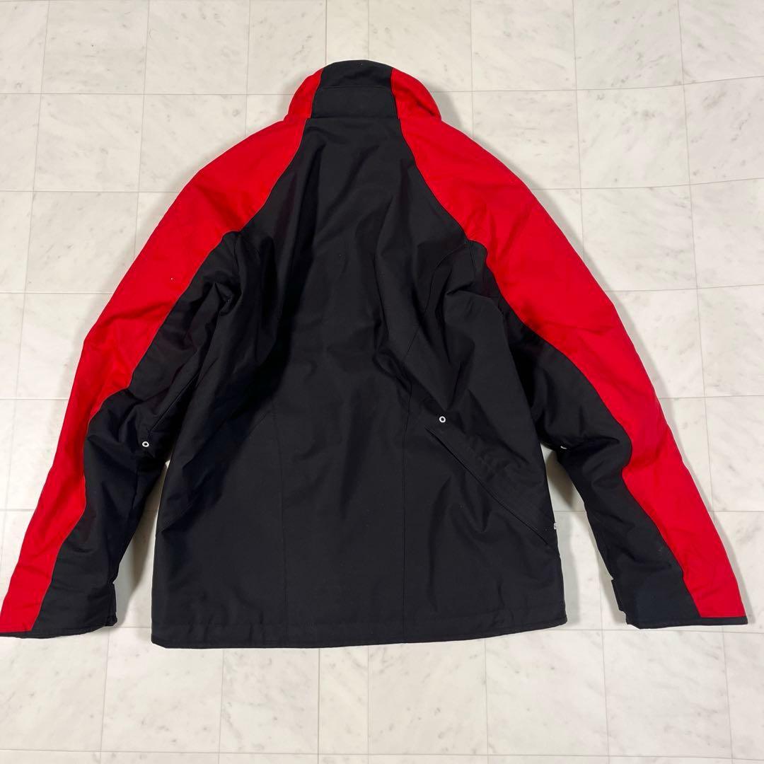 DESCENTE スキーウエア メンズ L ウエア上下 ムーヴスポーツ 赤