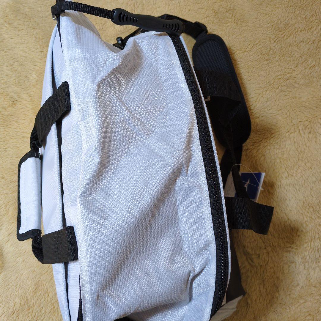 新品 Mizuno ゴルフバッグ ホワイト/ブラック