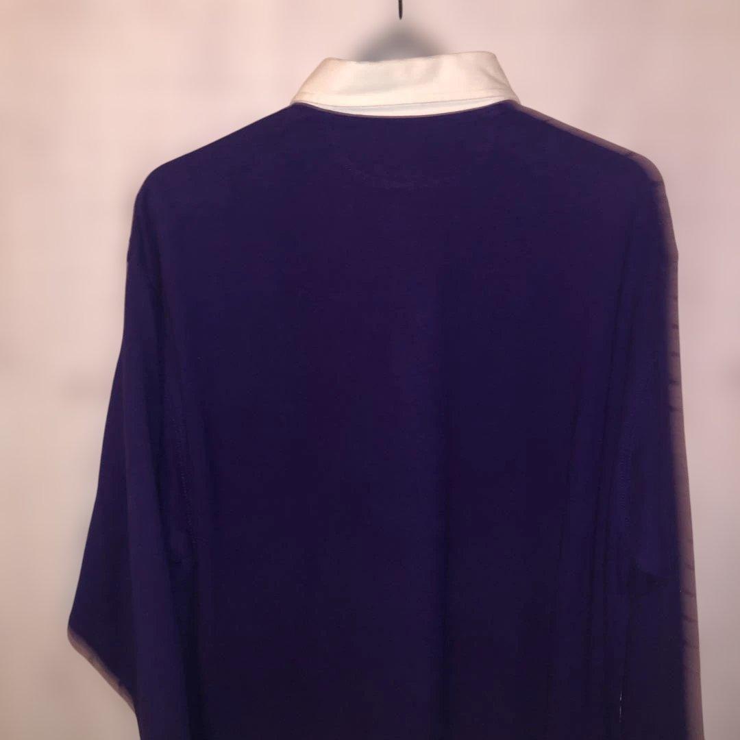 polo ラルフローレン　the BIG SHIRT パープル　M ラガーシャツ