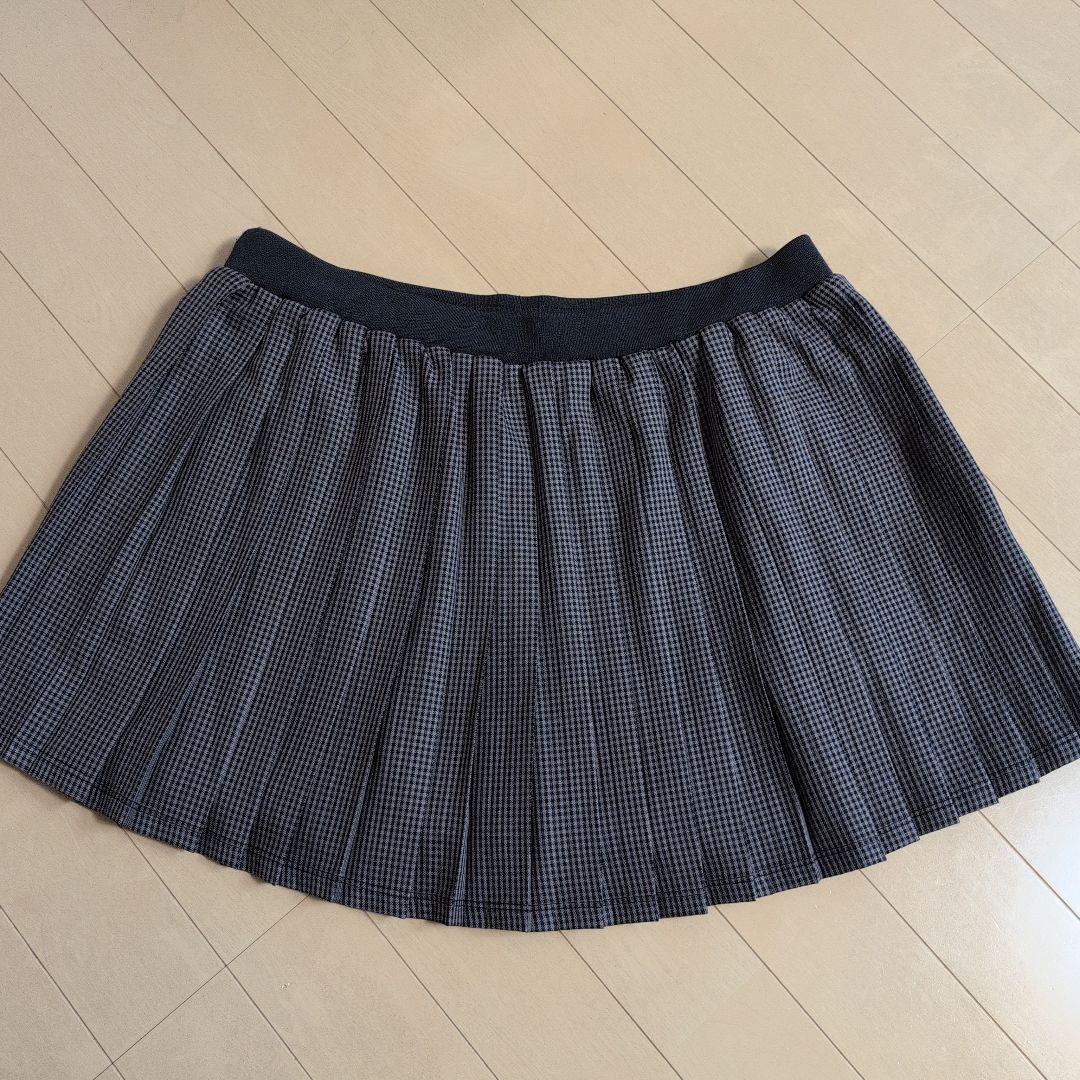 FILA　プリーツスコートチェック柄　XL