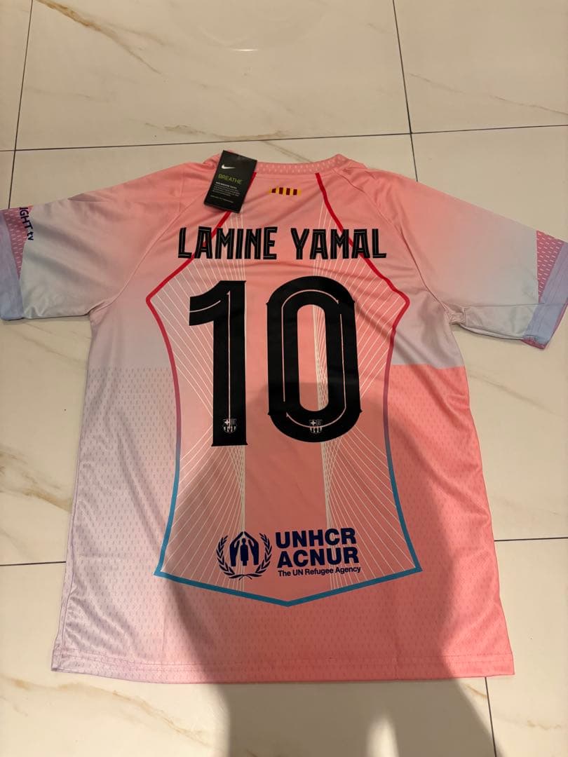 FC Barcelona Lamine Yamal シャツ S記念品