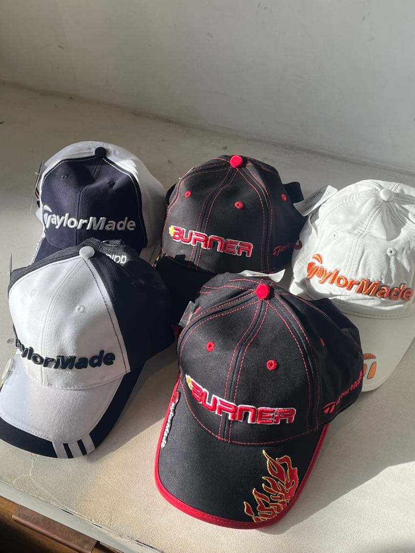 【新品未使用】TaylorMade Burner 等　キャップ 5個セット