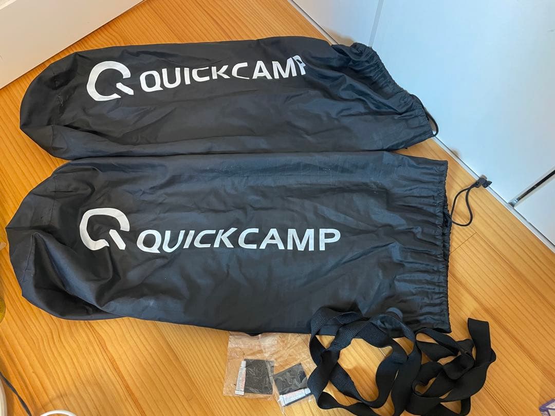 QUICKCAMP インフレータブルマット シングル、厚8cm 2個セット