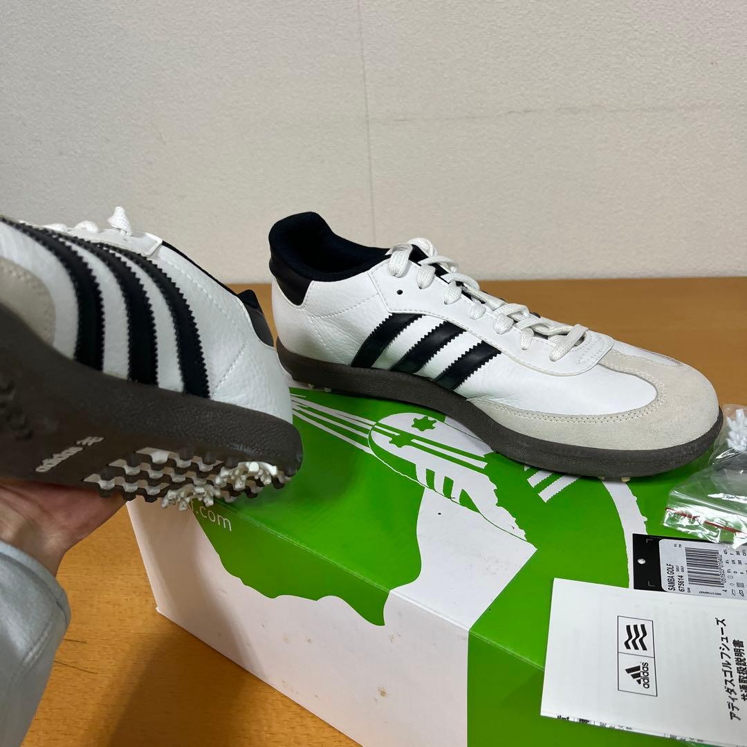 シューズ(男性用) adidas SAMBA GOLF 26cm