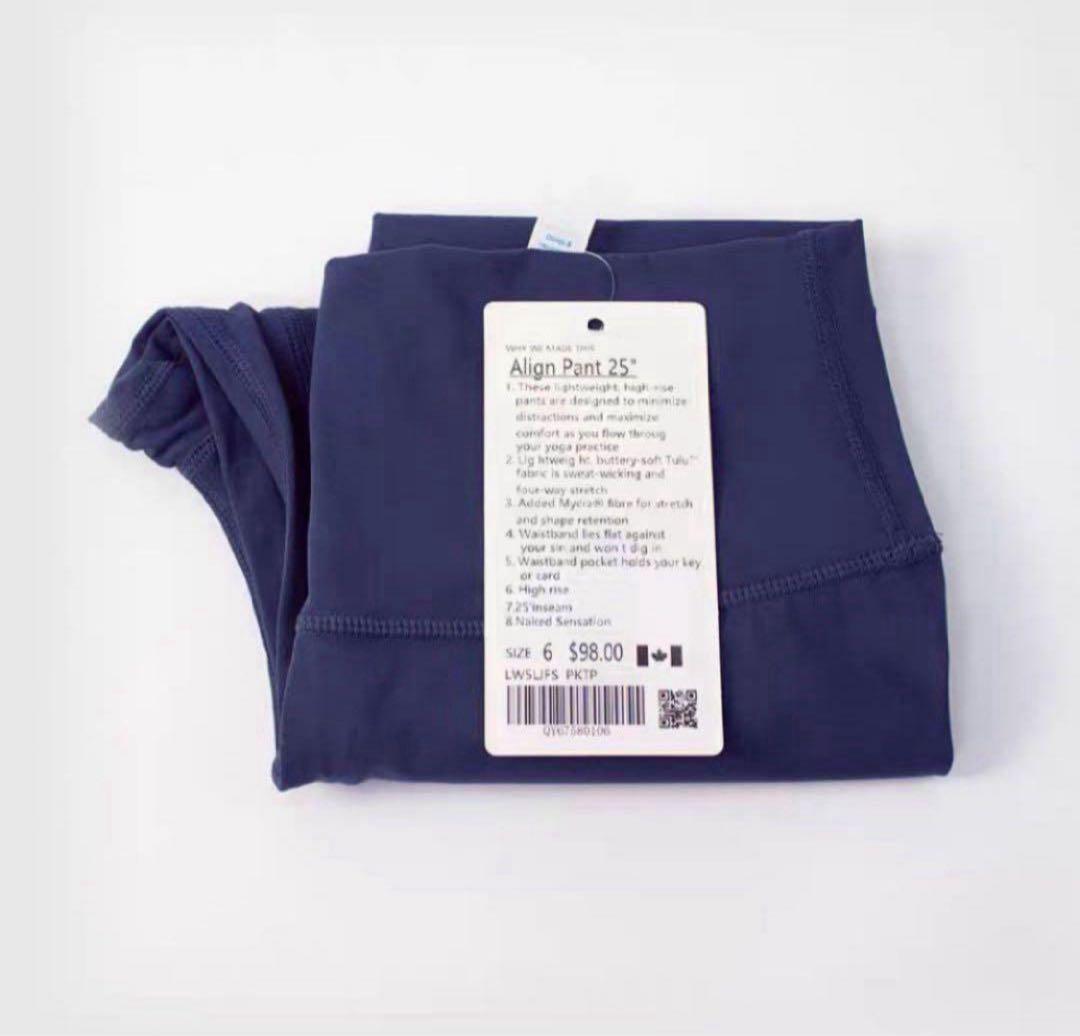 zimoz ♪新品　lululemon Align25 レギンス黒M(6)