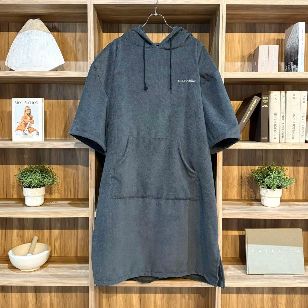 西海岸系⭐︎LUSSO SURF お着替えポンチョ　グレー⭐︎送料込み
