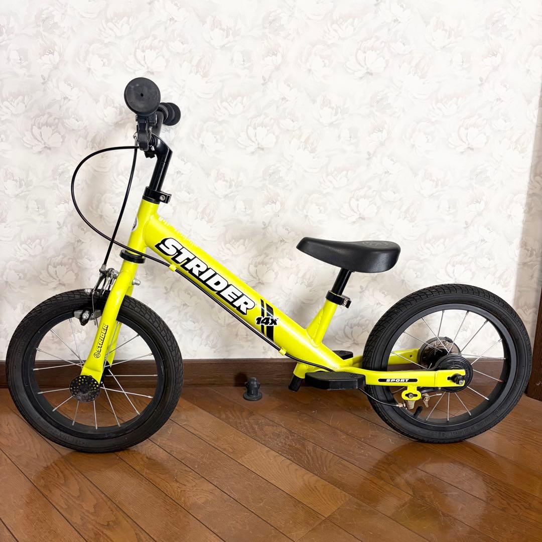 STRIDER 14x ストライダー SPORTS ライムイエロー キッズバイク