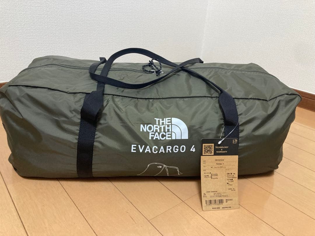 新品未使用　THE NORTH FACE エバカーゴ4 テント