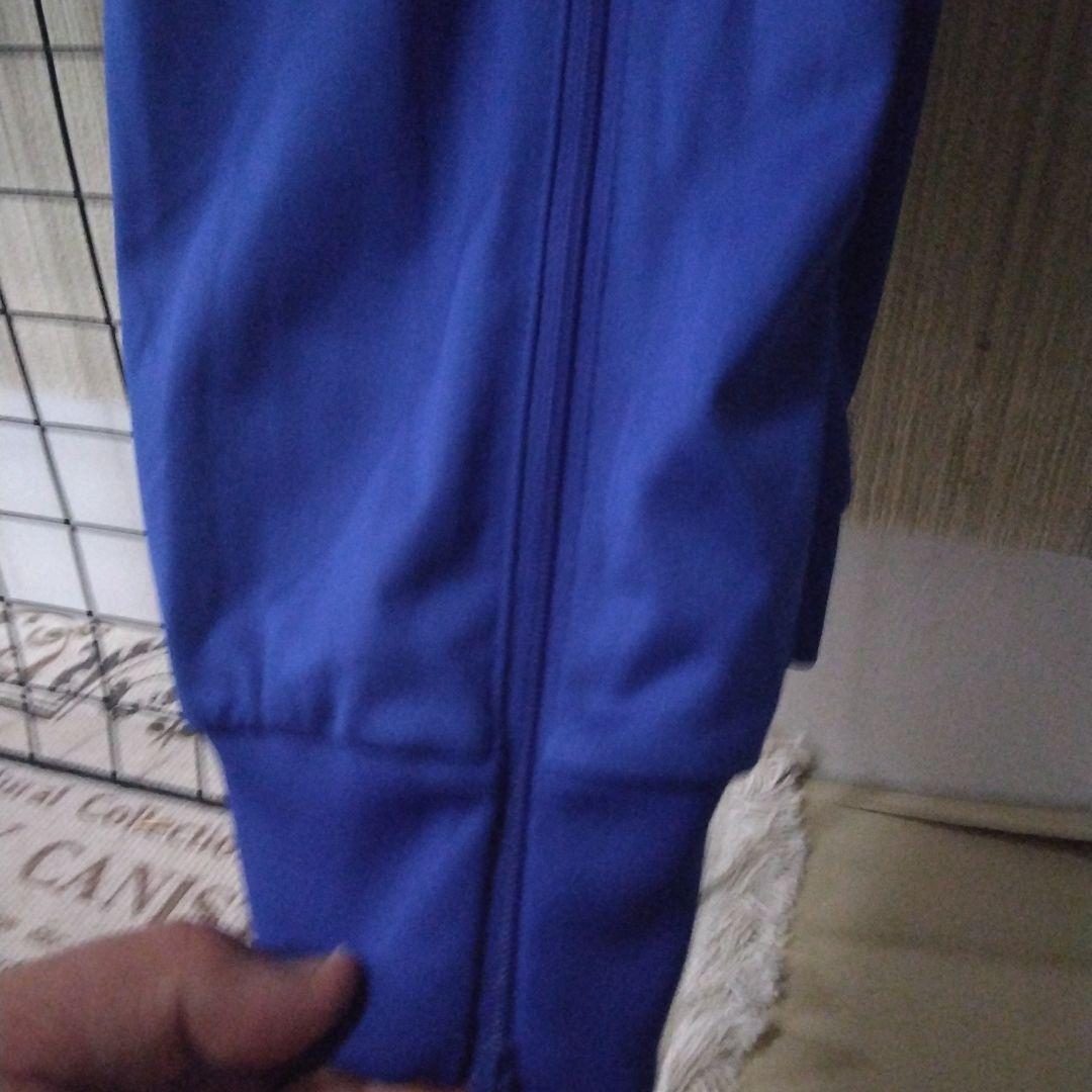 adidas フランス代表型ジャージー上下セット 青/赤/白：生産国タイ
