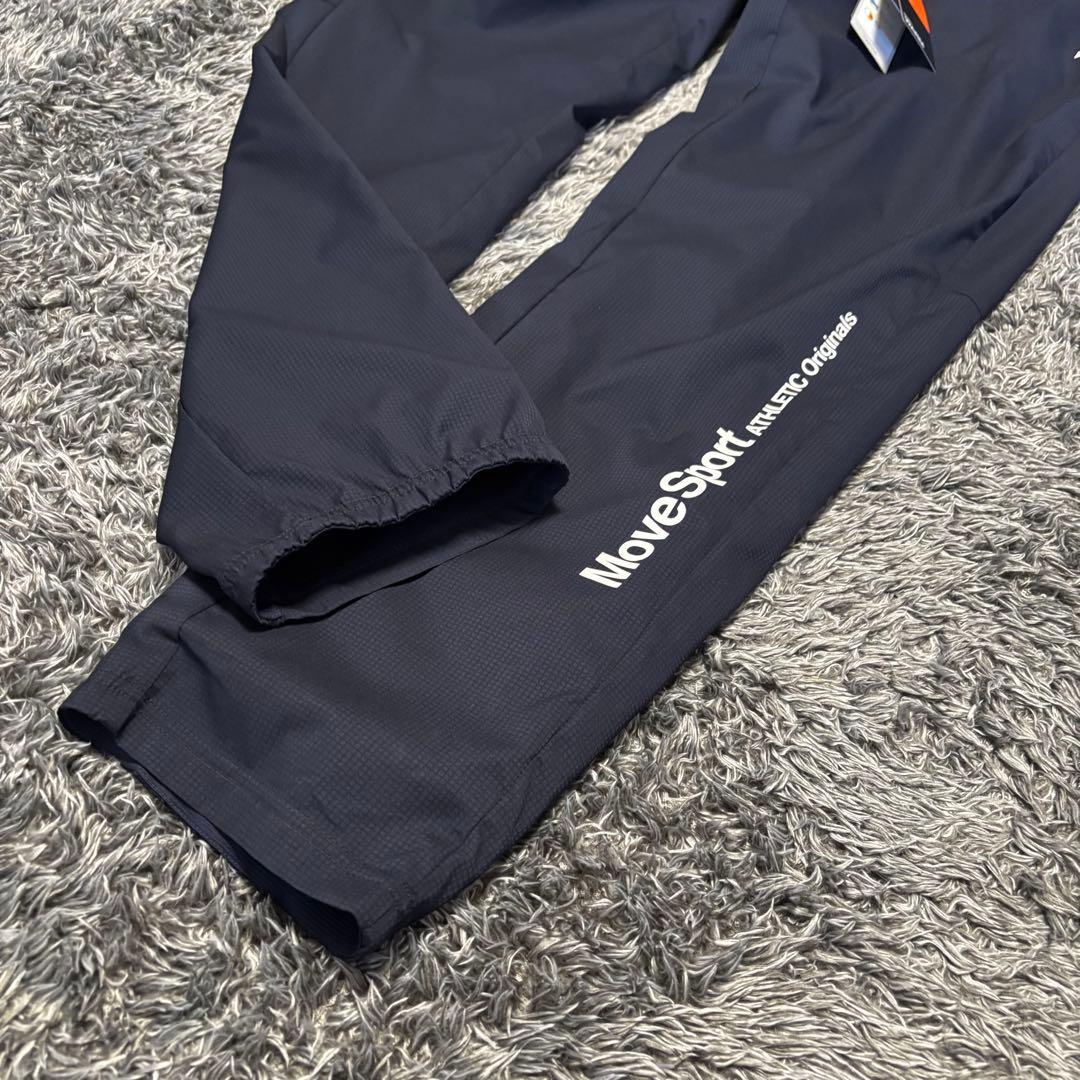 ■新品■　デサント　メンズ2XL　ロングパンツ　ネイビー ナイロンパンツ