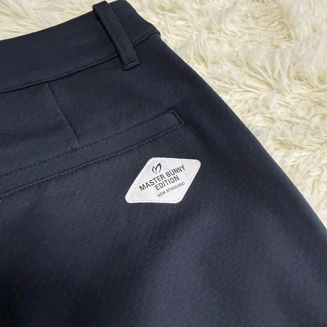【マスターバニー】極美品 ストレッチパンツ 2025 ネイビー 0 レディース