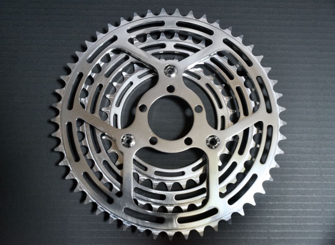 Simplex サンプレデザイン 削出しトリプルチェンリング 49-39-29T