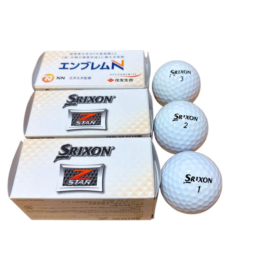 ゴルフボール まとめ SRIXON Z STAR XV DISTANCE