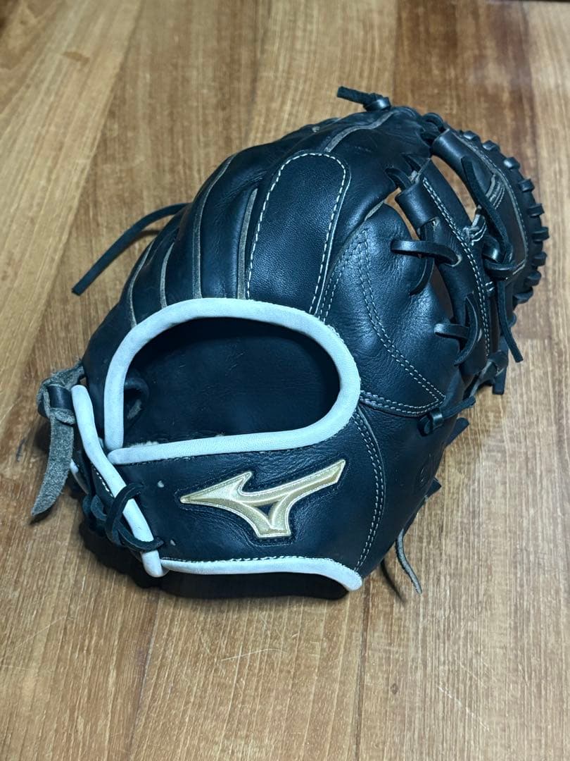 Mizunoグローバルエリート 硬式野球グローブ 黒