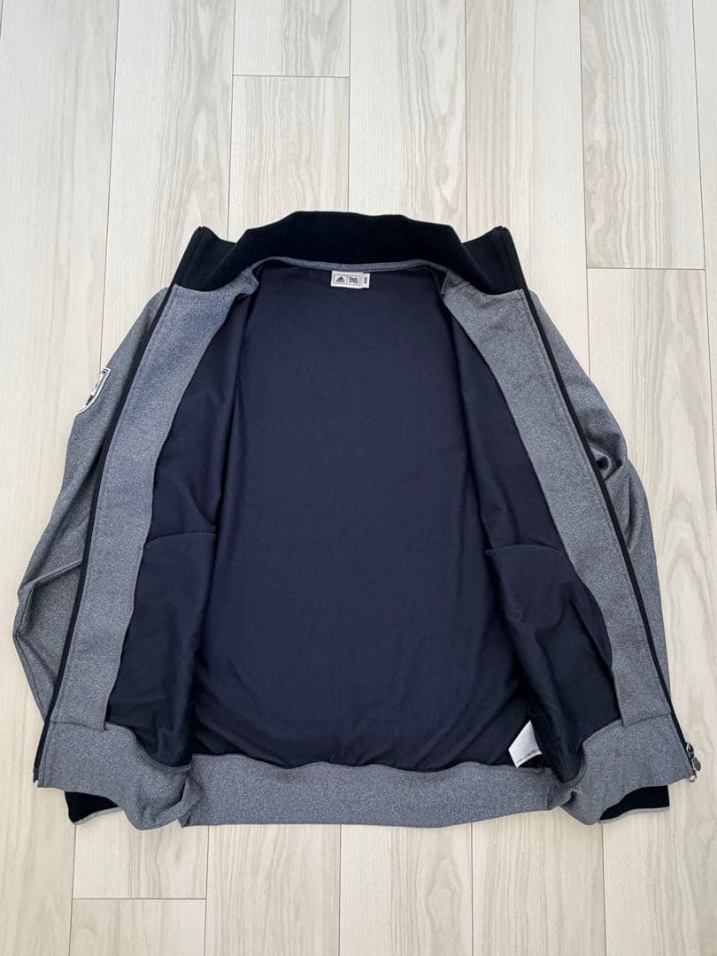 adidas ゴルフ ジャケット ネイビー/グレー