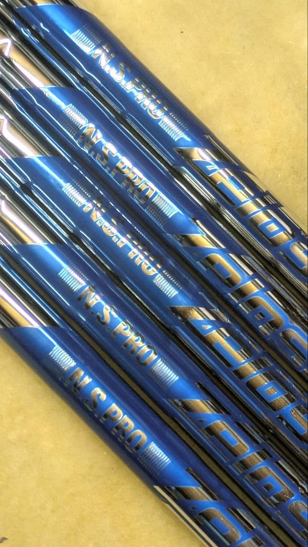 ゼロス　ZELOS-7(R) 5本セット 6〜P用