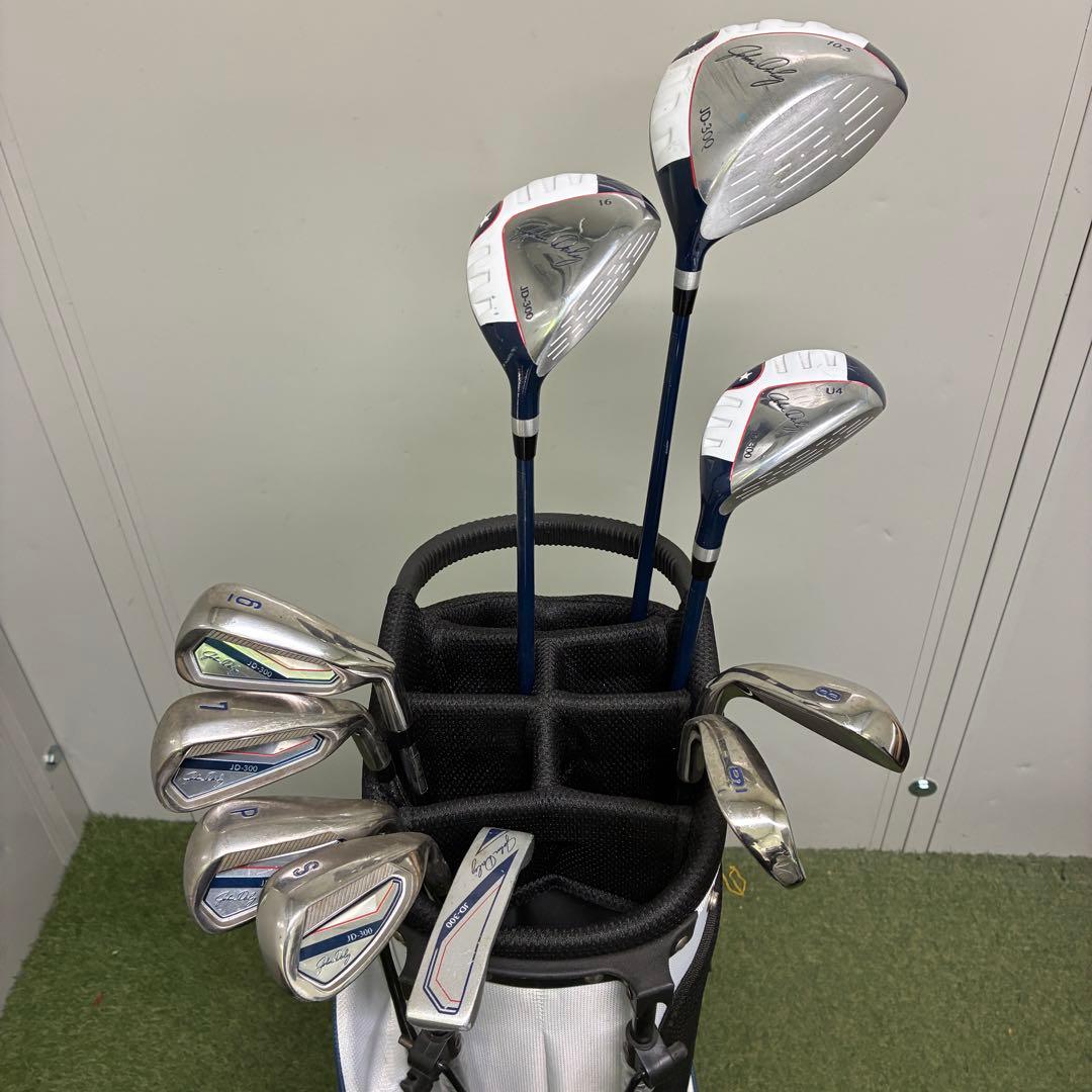 メンズゴルフクラブセット　【John Daly】【ジョンデイリー】【初心者用】★