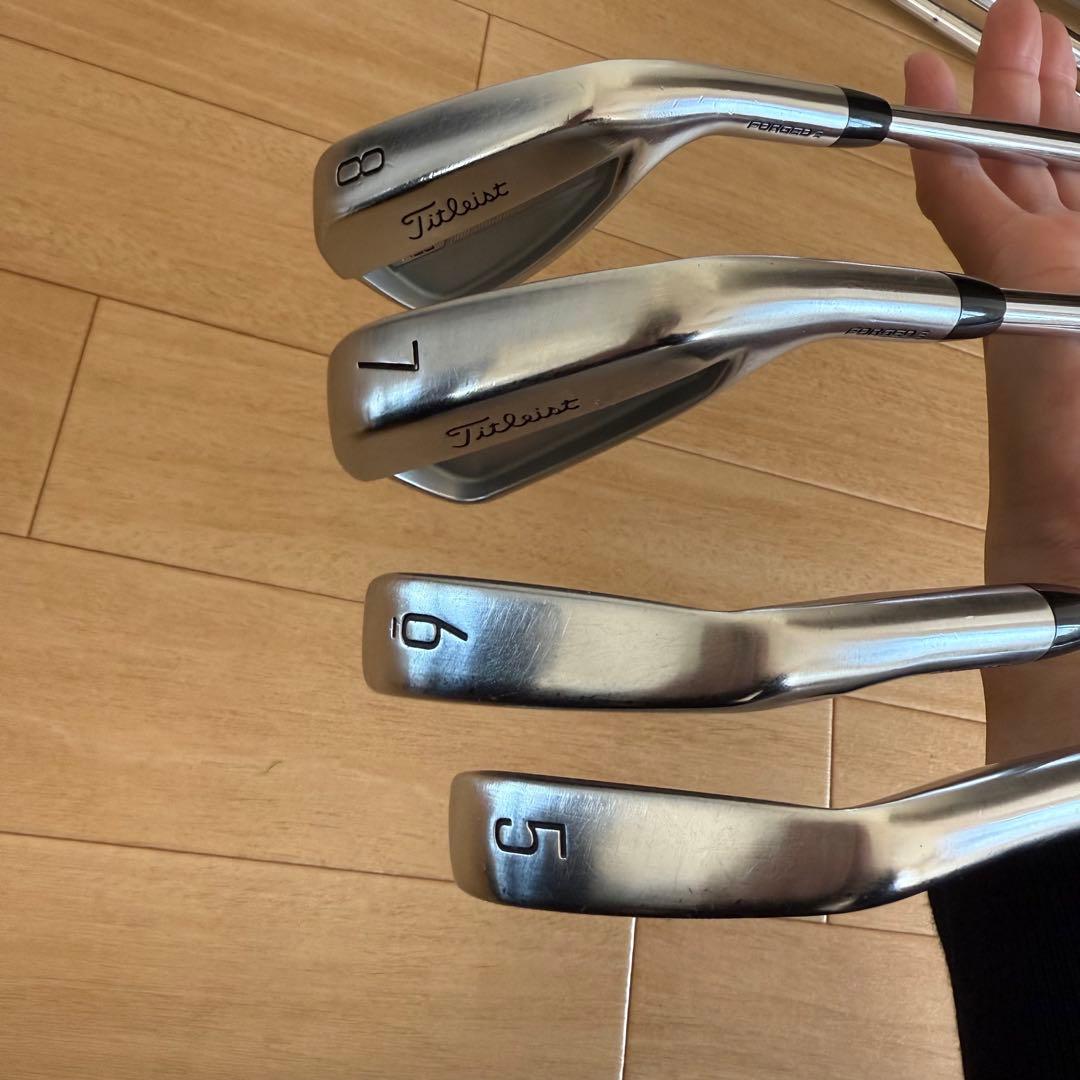 【値交可】Titleist T150 5i〜P.48 アイアンセット 7本