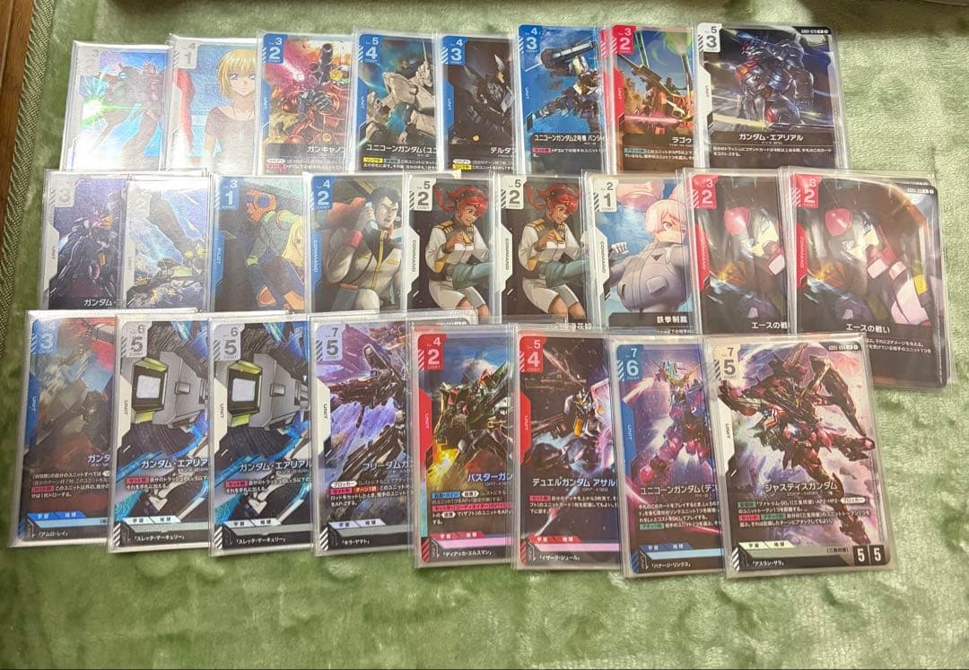 1日ごとに1000円値下げ‼️ ガンダムカードゲーム　引退品　デッキ　パーツ