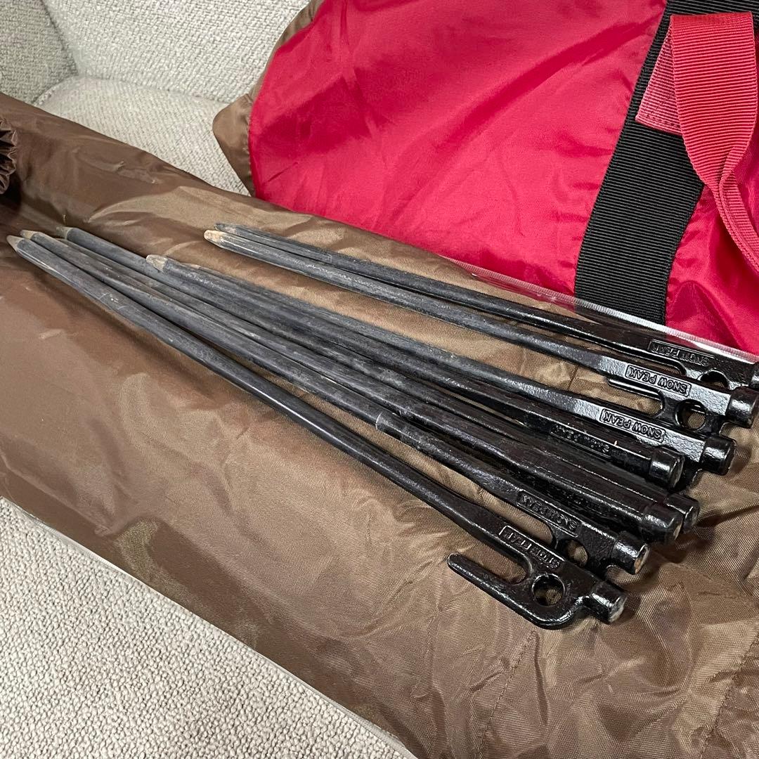 美品⭐️ スノーピーク　 peak HDタープシールド　ヘキサ　M