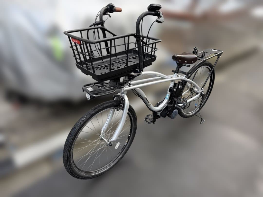 【湘南】パナソニック& BEAMS 電動アシスト自転車 シルバー