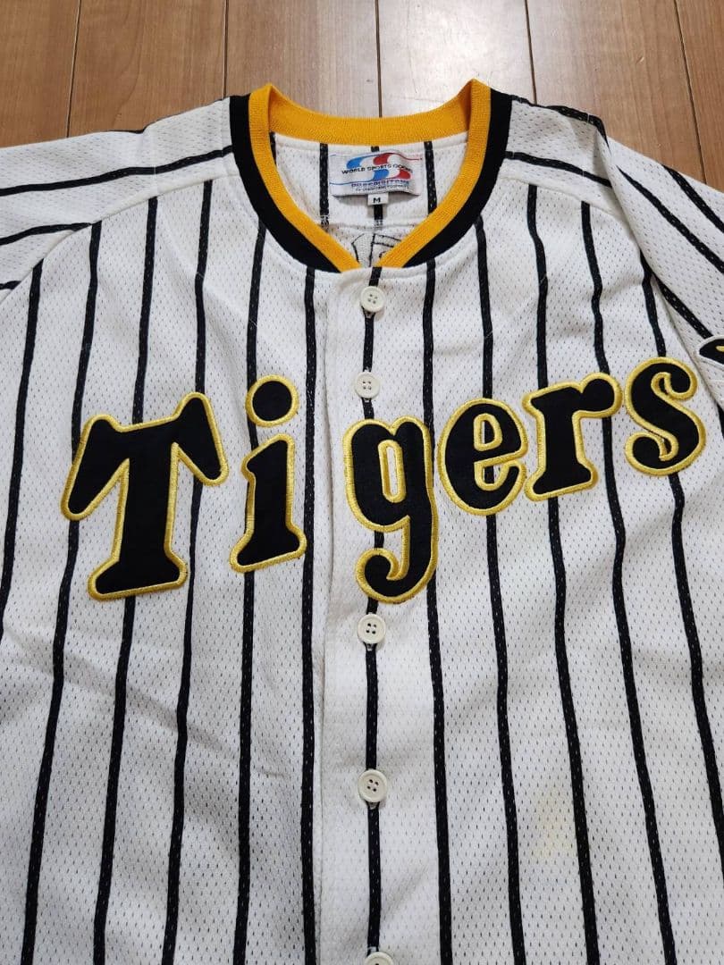 極美品 阪神タイガース 応援ユニフォーム 今岡 誠 刺繍 Mサイズ