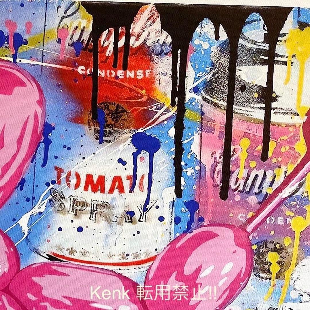 バンクシー　バルーンドッグ　50x70cm ジェフクーンズ　キャンバス