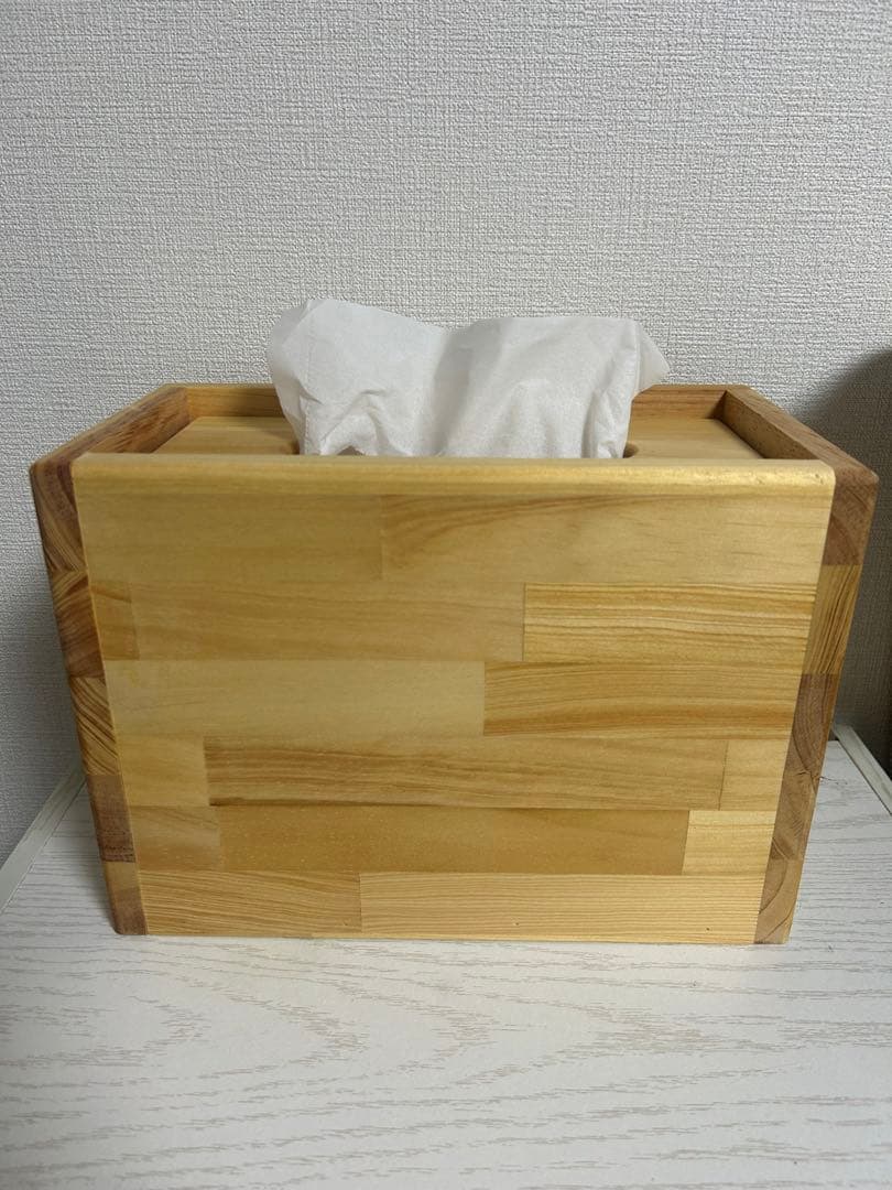 ティッシュボックス 収納ケース付き