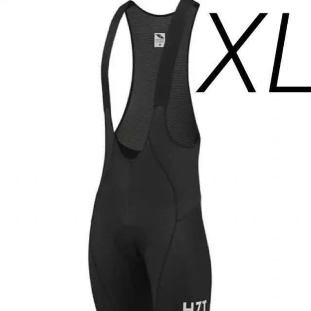 新品 ビブショーツ ビブタイツ メンズ XL ホリゾンタル 反射板