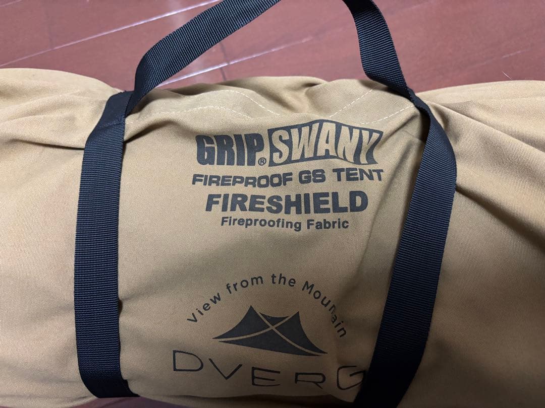 FIREPROOF GS TENT DVERG×GRIP SWANY(中古)