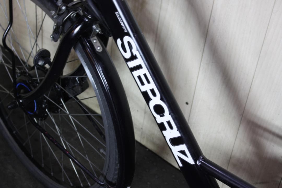 ブリヂストンステップクルーズe SC6B37 8AH 26インチ 3段LED 黒
