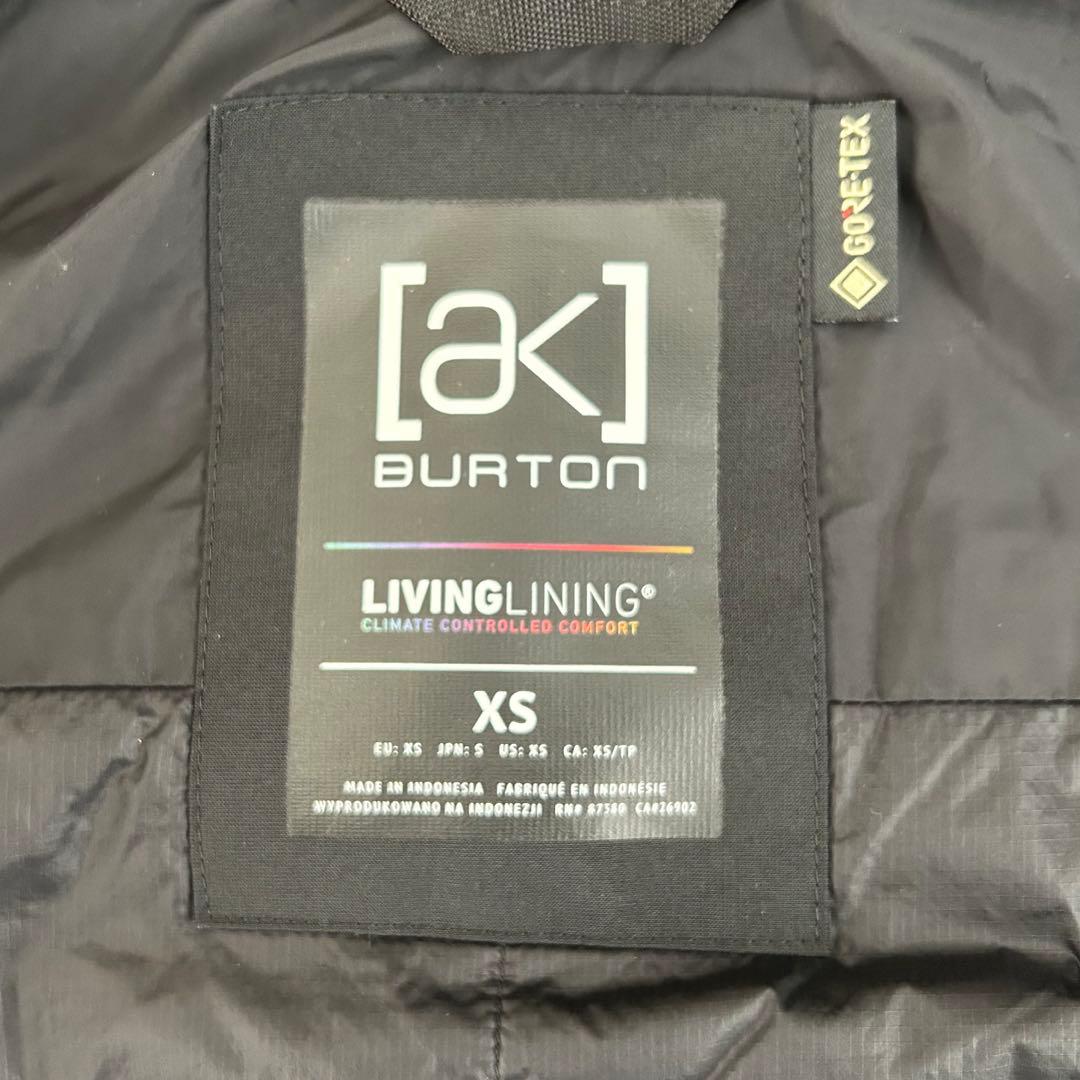 【良品】XS Burton バートン ak SWASH ジャケット 実寸M