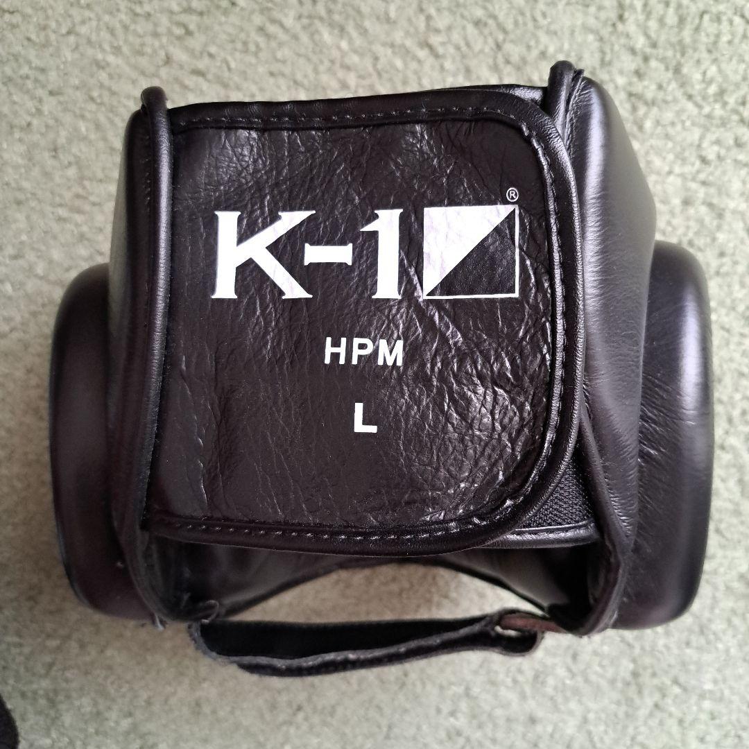 値下げ！【大人用・美品】ヘッドギア　K-1　HPM　Lサイズ
