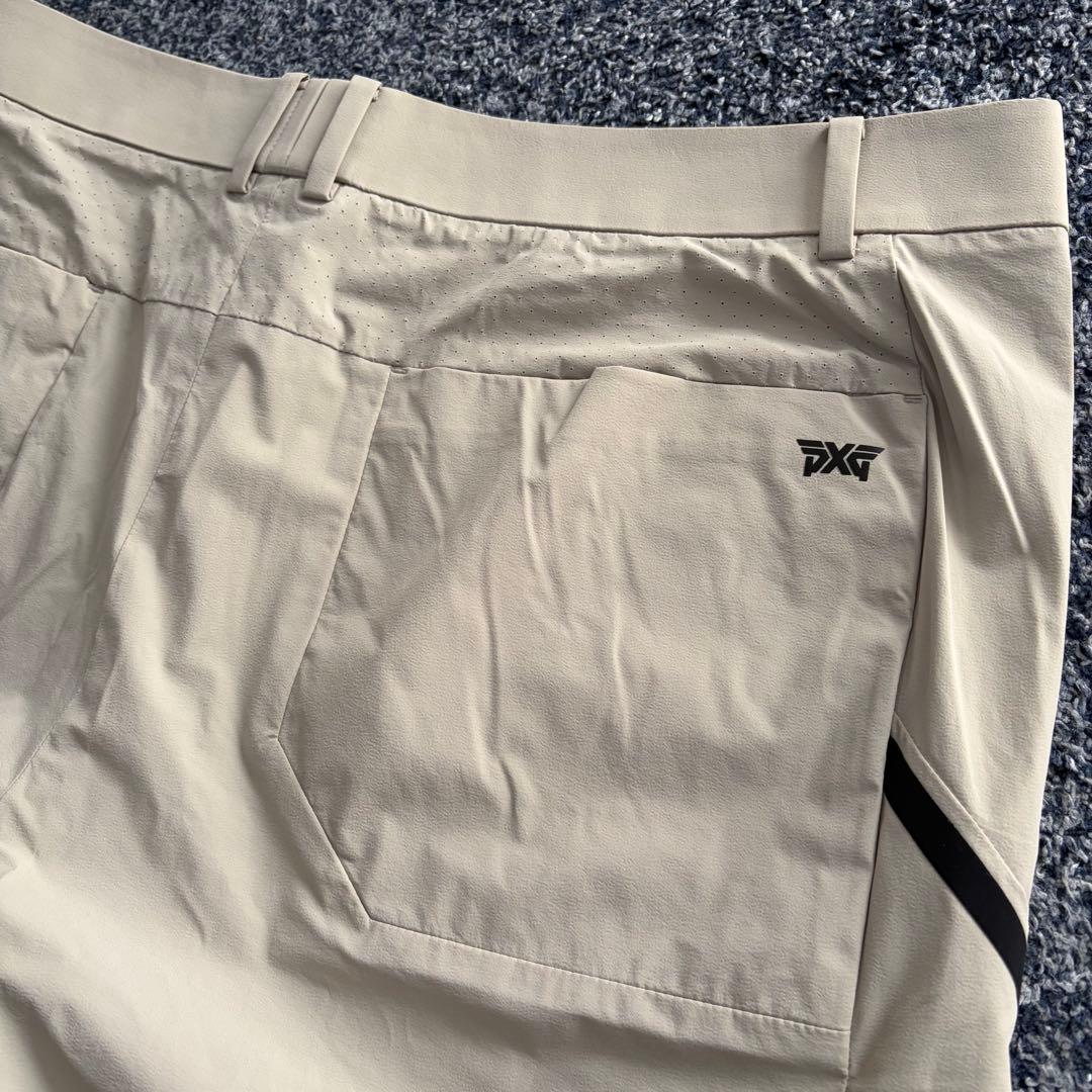 PXG　ストレッチ　ハーフパンツ　ショートパンツ　ゴルフウェア　ベージュ　3XL