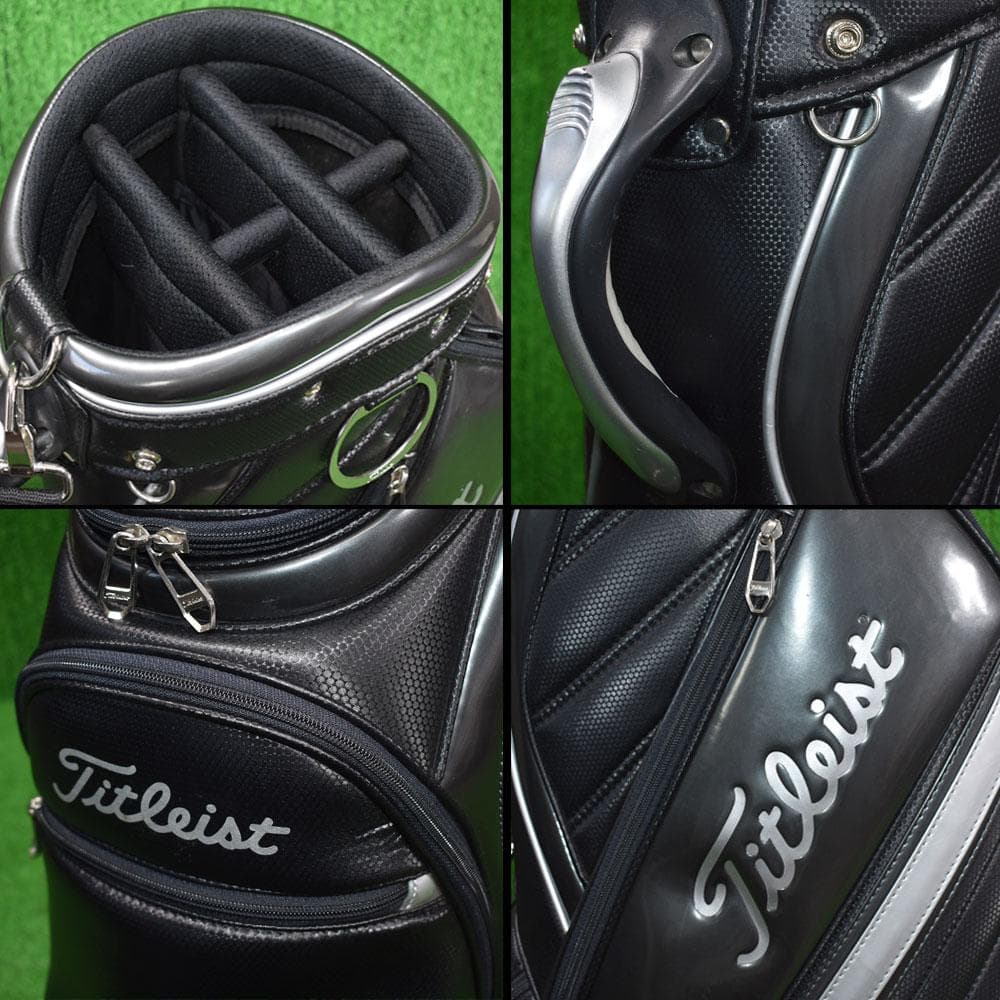Titleist/タイトリスト ゴルフ キャディバッグ９型【ブラック】美品！