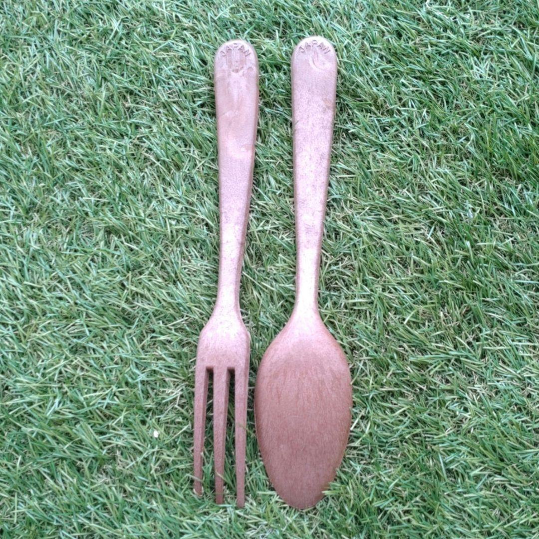 フィリピン製　カゴバッグ＆木製食器セット