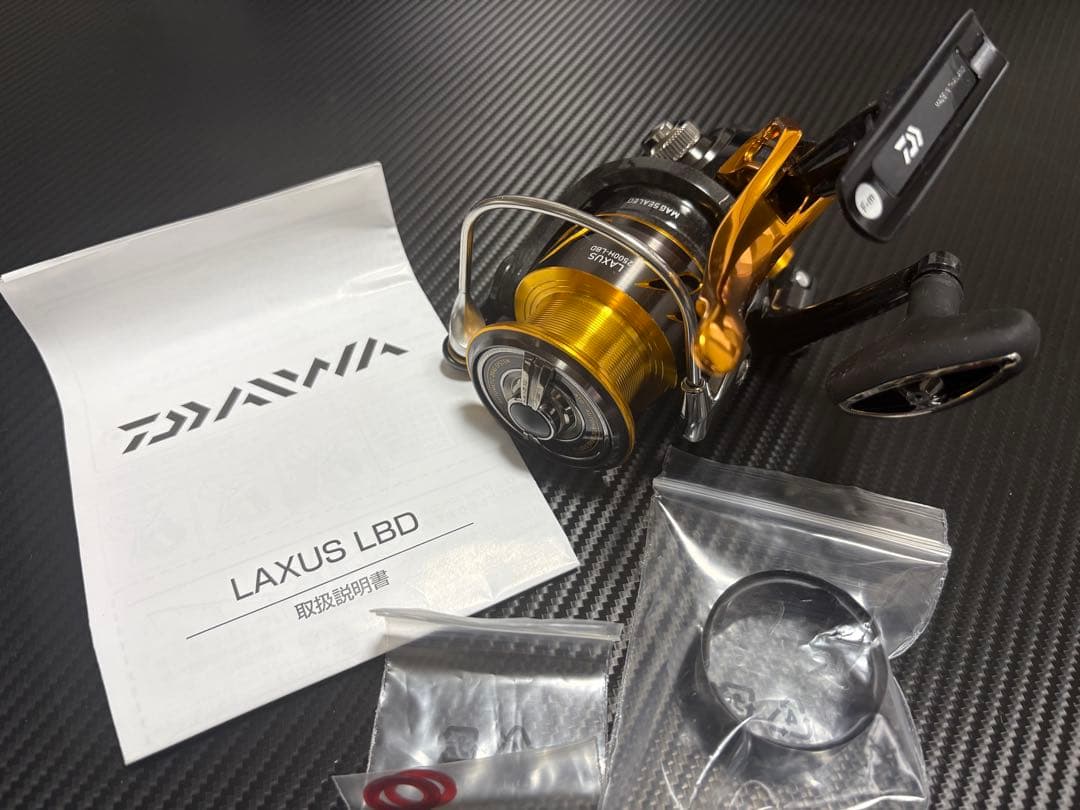 【DAIWA】LAXUS 2500H-LBD スピニングリール（レバーブレーキ）