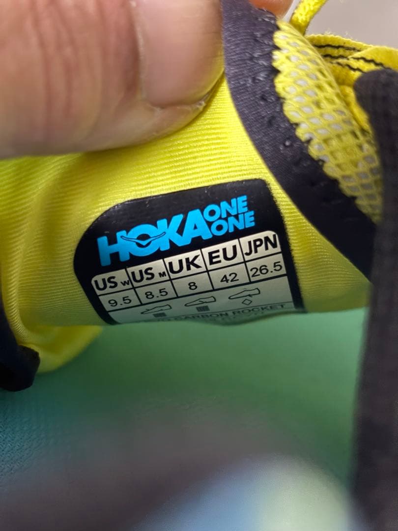 未使用 HOKA ONE ONE カーボンロケット EVO 26.5cm