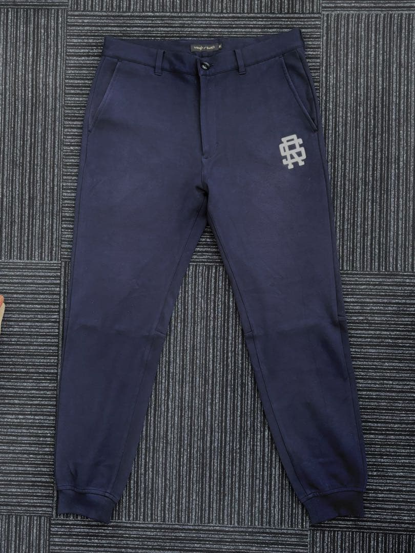 Rough & Swell スウェット型パンツ ネイビー S
