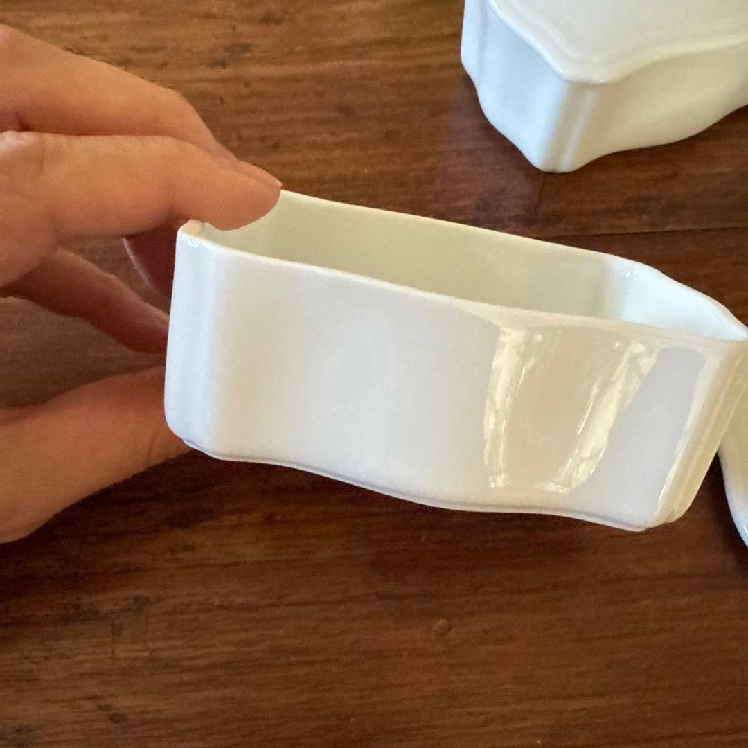 Richard Ginori ホワイト食器 ４個セット