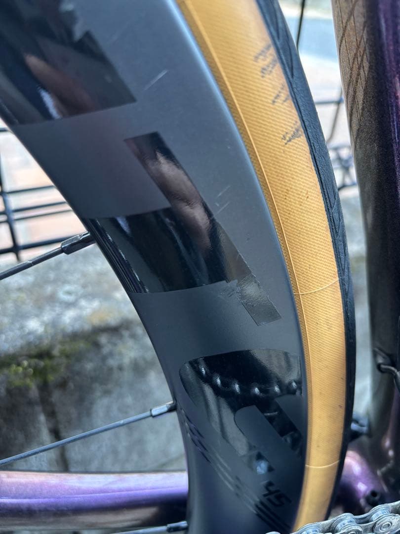 ELITE Wheels EDGEディスク 45mm(GP5000付き)