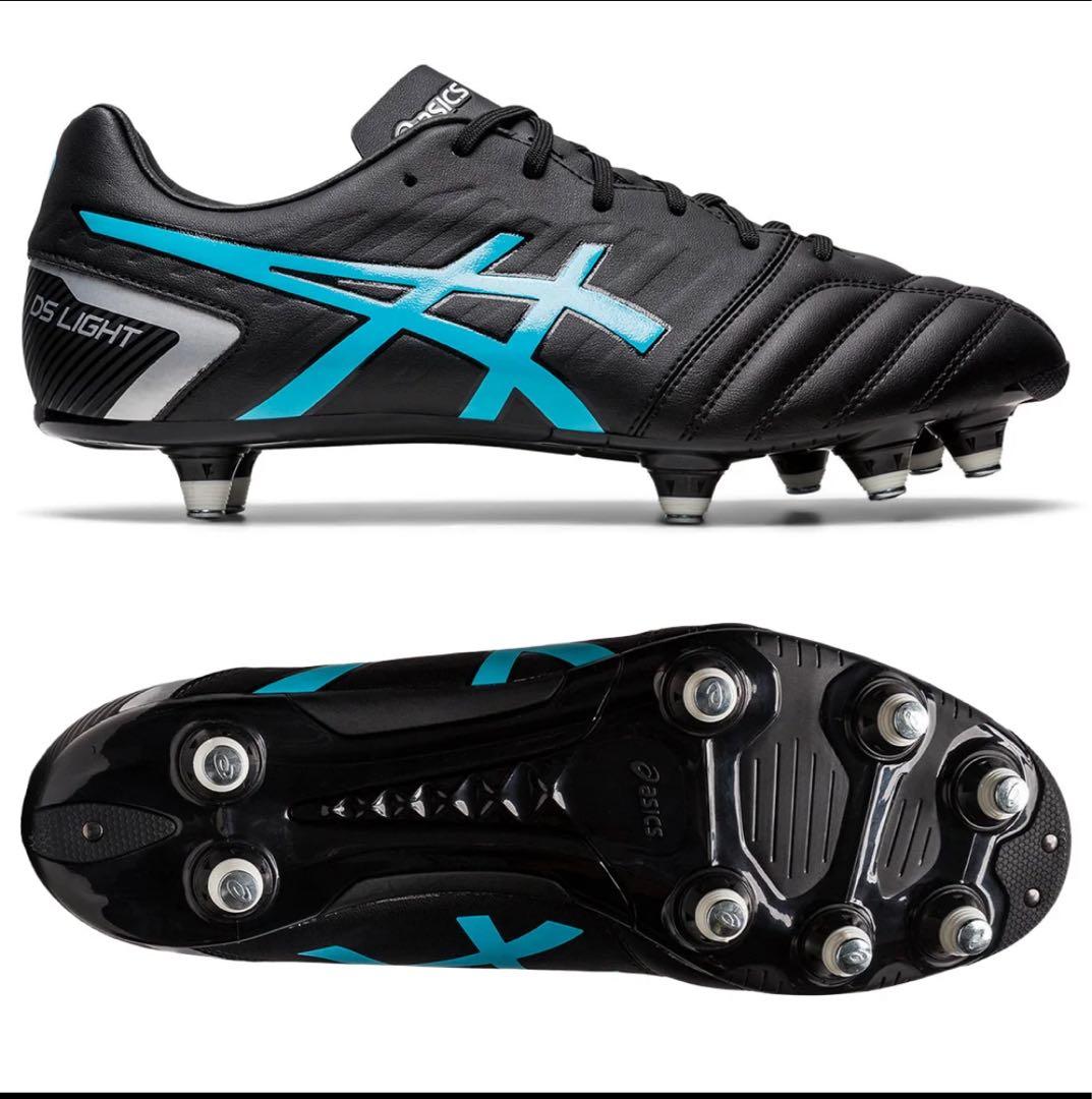 新品　アシックス　DS ライトゲイン　ST ワイド　サッカー　パイク　黒25.0