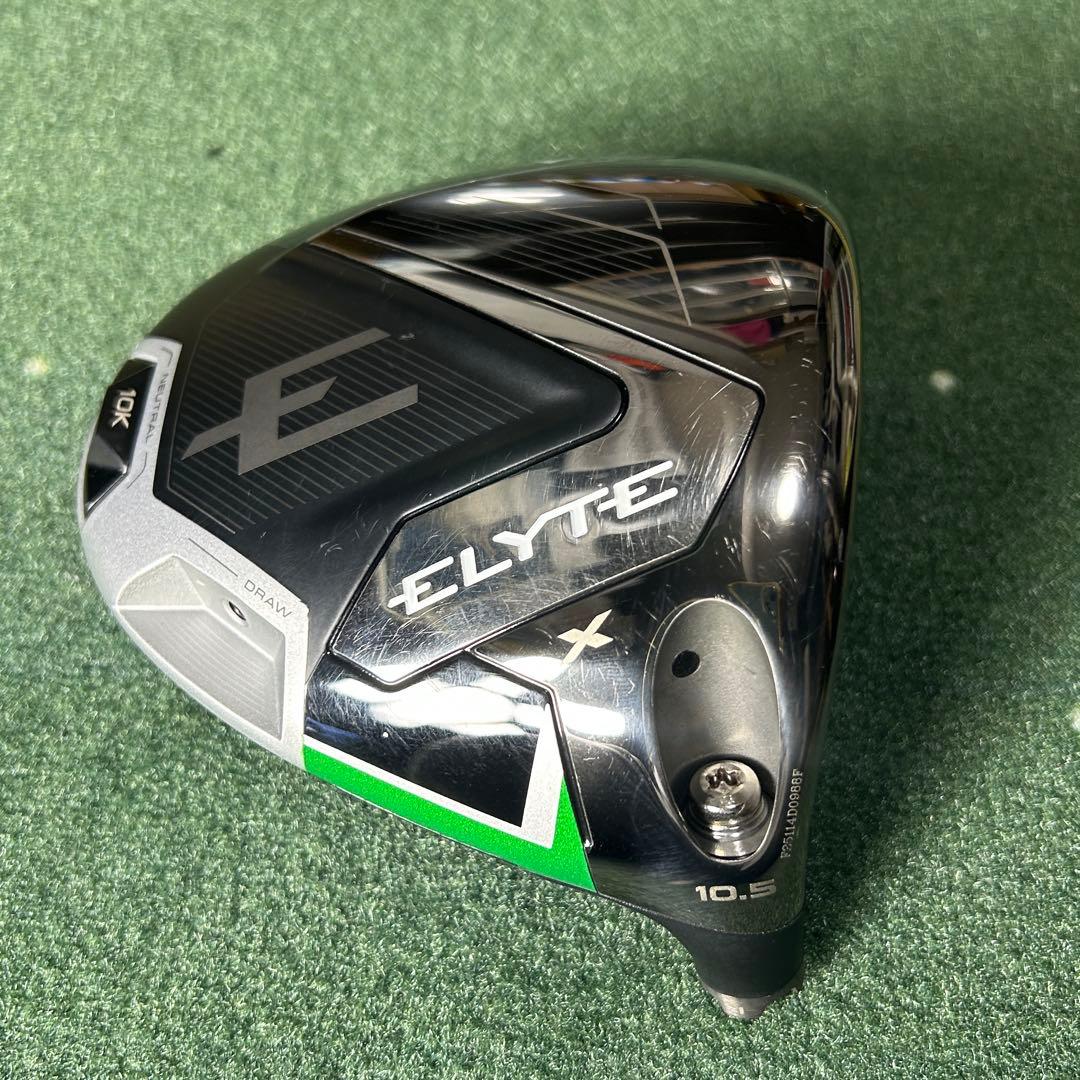 Callaway Elyte X 10kバージョン　ドライバー 10.5°ヘッド