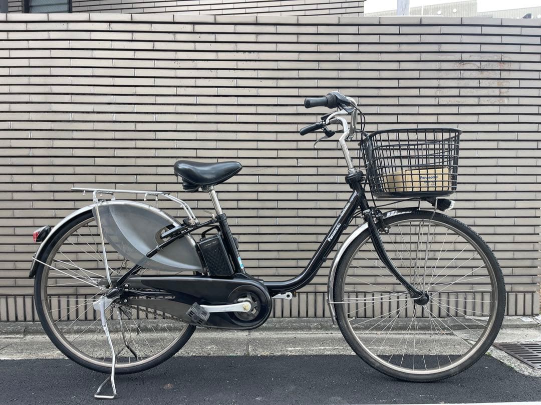 電動アシスト自転車 ブラック シティタイプ16ａｈ